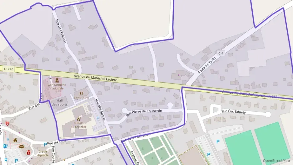 Maison 142 m² sept pièces à vendre à Plouigneau