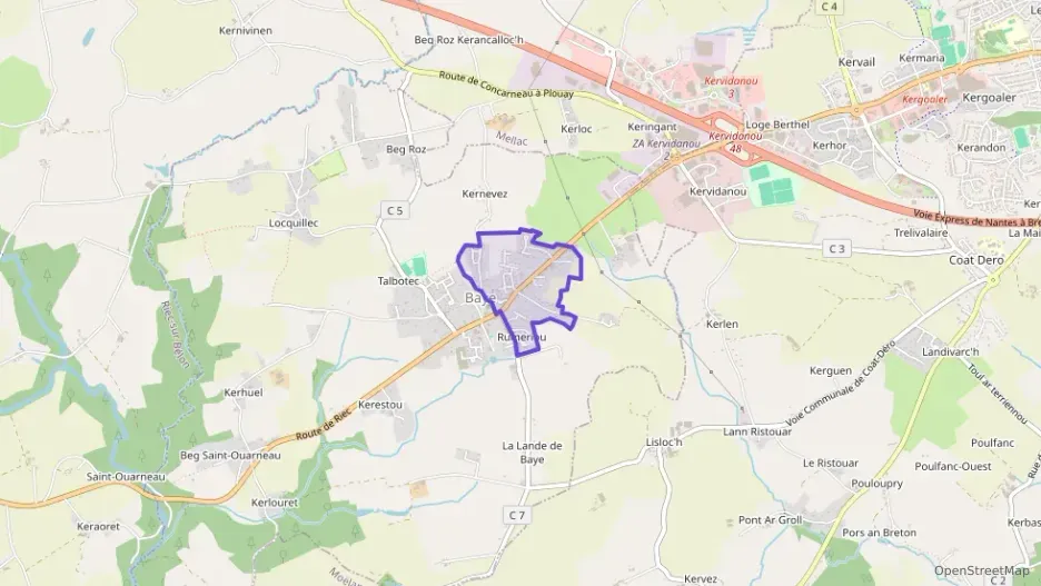 Maison 74 m² quatre pièces à vendre à Baye