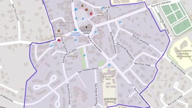 Maison 76 m² trois pièces à vendre à Plouigneau