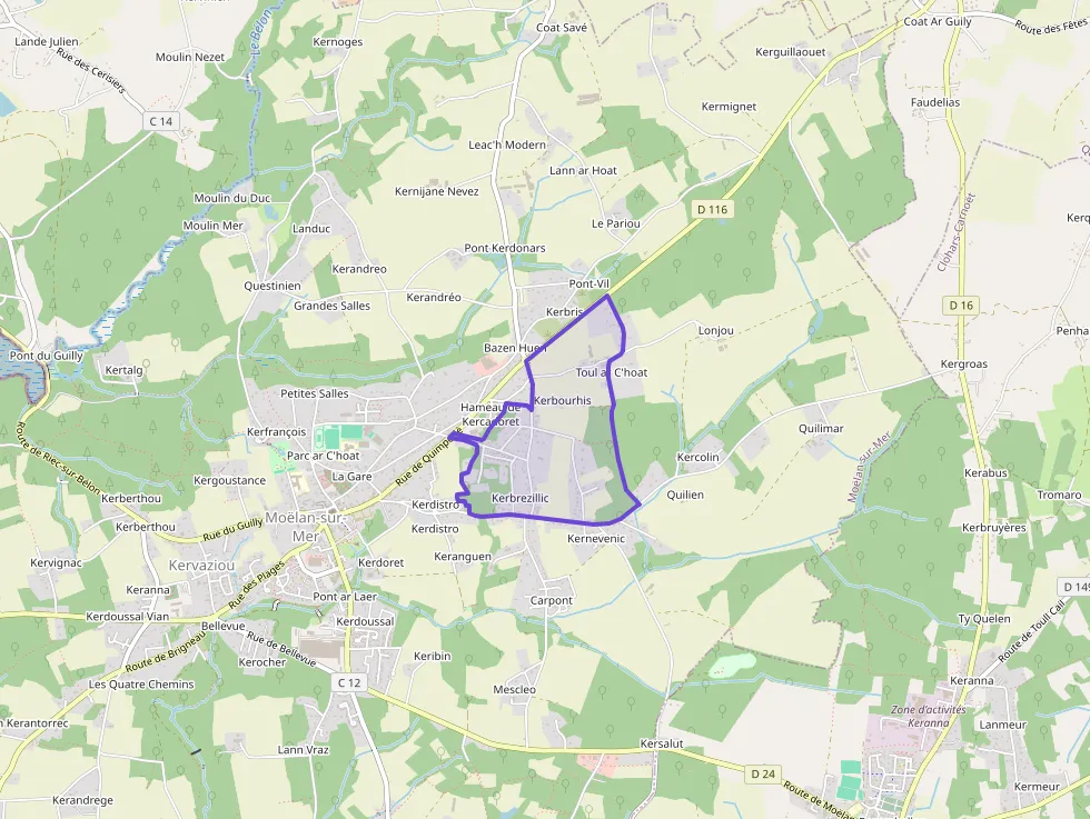 Maison 165 m² 5 pièces à vendre à Moëlan-sur-Mer