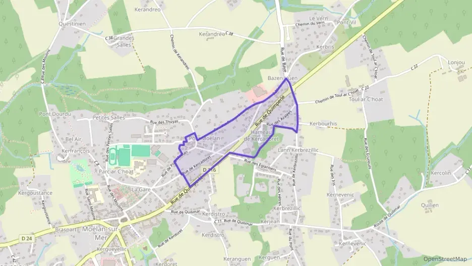 Maison 73 m² trois pièces à vendre à Moëlan-sur-Mer Maison 73 m² trois pièces à vendre à Moëlan-sur-Mer