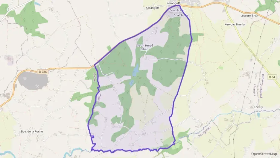 Maison 141 m² quatre pièces à vendre à Lanmeur Maison 141 m² quatre pièces à vendre à Lanmeur