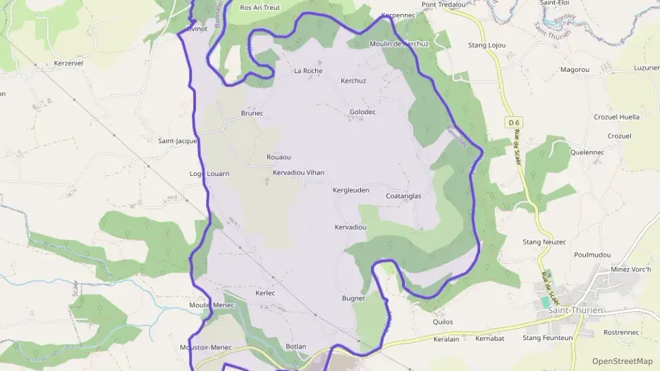 Maison 98 m² quatre pièces à vendre à Bannalec Maison 98 m² quatre pièces à vendre à Bannalec