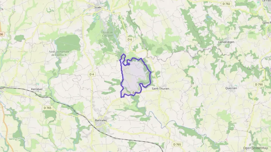 Maison 98 m² quatre pièces à vendre à Bannalec Maison 98 m² quatre pièces à vendre à Bannalec