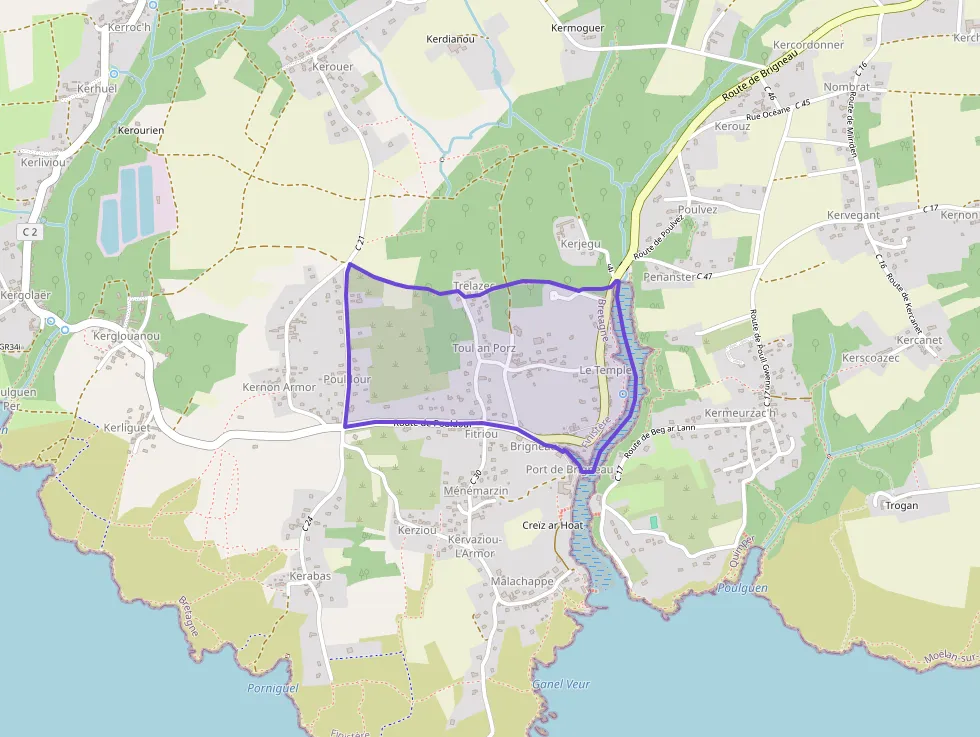 Maison 86 m² cinq pièces à vendre à Moëlan-sur-Mer Maison 86 m² cinq pièces à vendre à Moëlan-sur-Mer