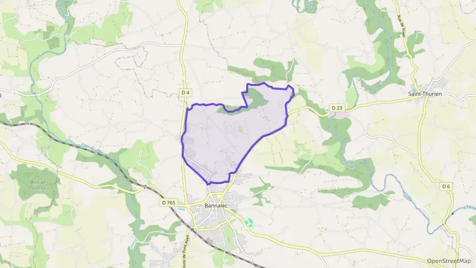 Maison 135 m² quatre pièces à vendre à Bannalec