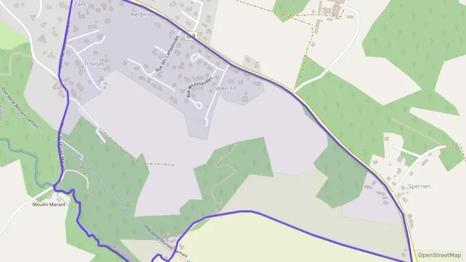 Maison 120 m² six pièces à vendre à Plougonven