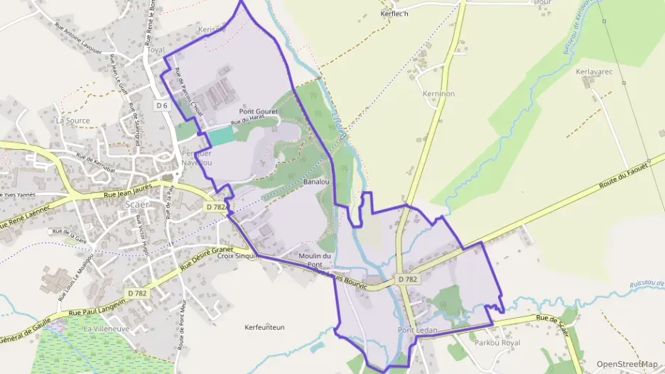 Maison 82 m² trois pièces à vendre à Scaër Maison 82 m² trois pièces à vendre à Scaër