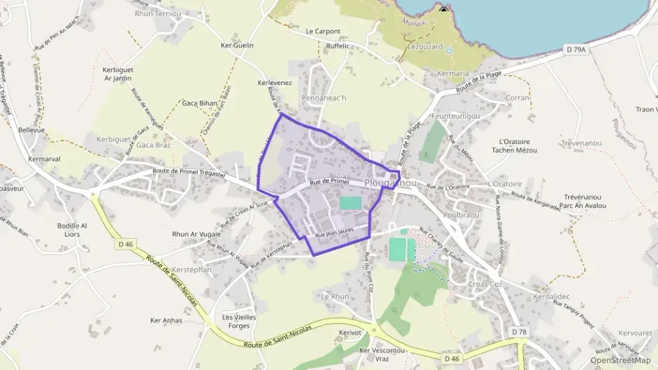 Maison 129 m² quatre pièces à vendre à Plougasnou