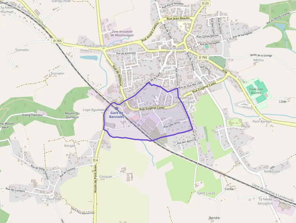 Maison 83 m² trois pièces à vendre à Bannalec