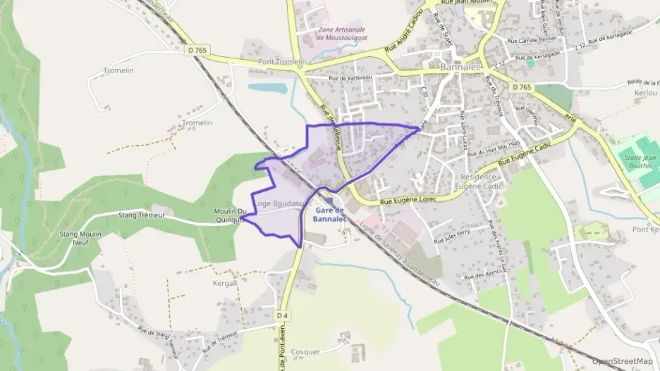 Maison 117 m² cinq pièces à vendre à Bannalec