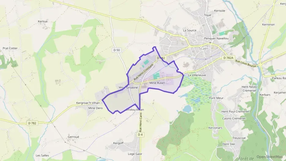 Maison 97 m² cinq pièces à vendre à Scaër Maison 97 m² cinq pièces à vendre à Scaër