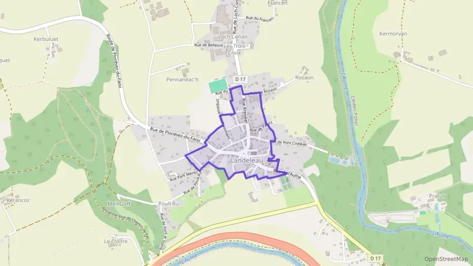 Maison 81 m² quatre pièces à vendre à Landeleau Maison 81 m² quatre pièces à vendre à Landeleau