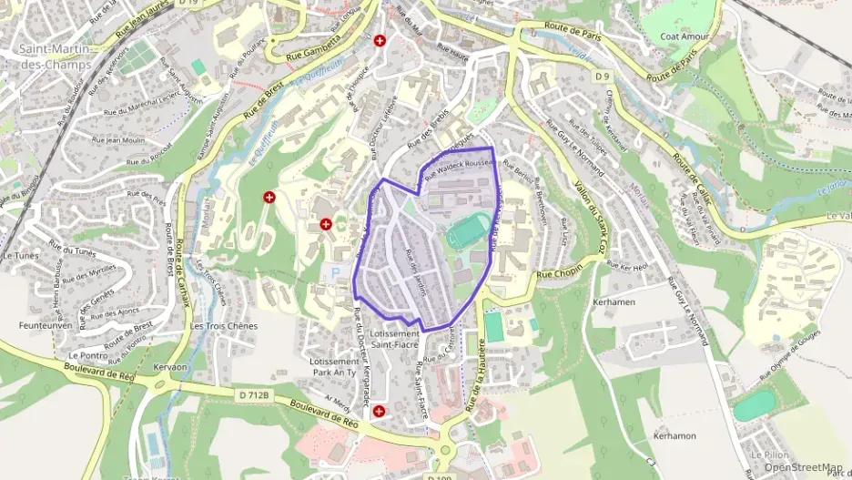 Maison 85 m² cinq pièces à vendre à Morlaix Maison 85 m² cinq pièces à vendre à Morlaix