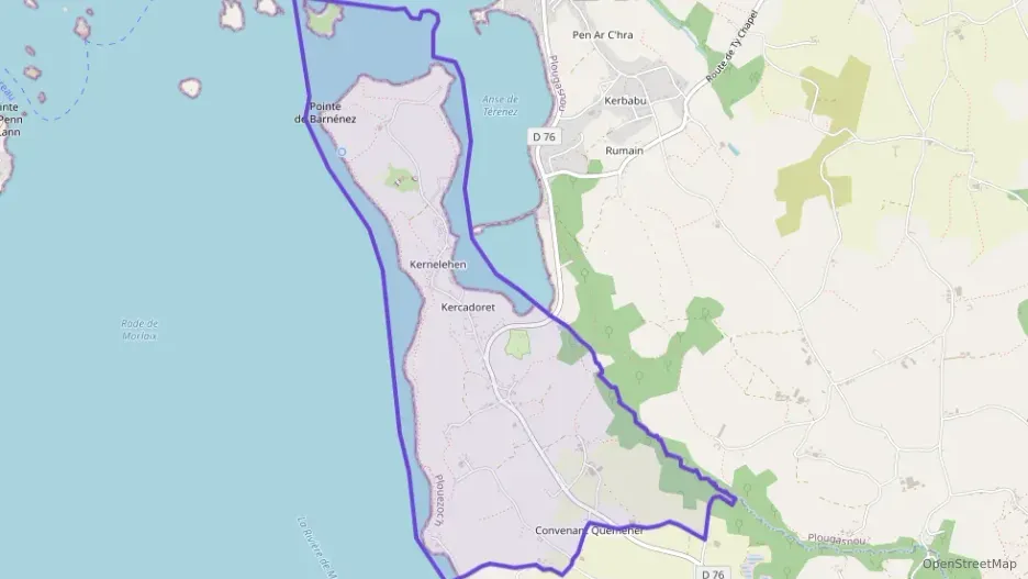 Maison 90 m² quatre pièces à vendre à Plouezoc`h Maison 90 m² quatre pièces à vendre à Plouezoc`h