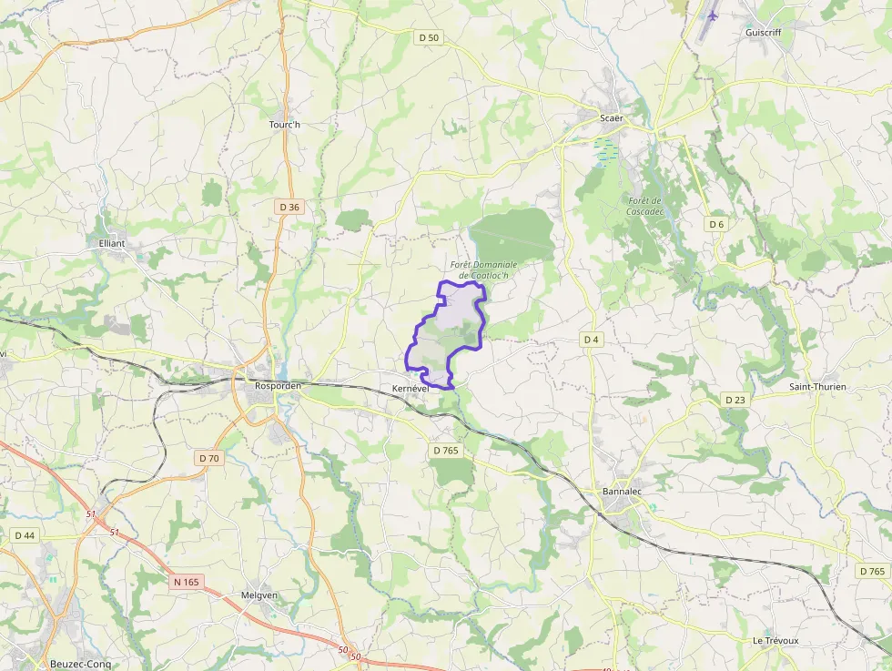 Maison 70 m² trois pièces à vendre à Rosporden