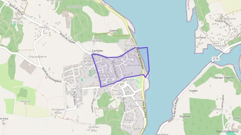 Maison 82 m² cinq pièces à vendre à Locquénolé