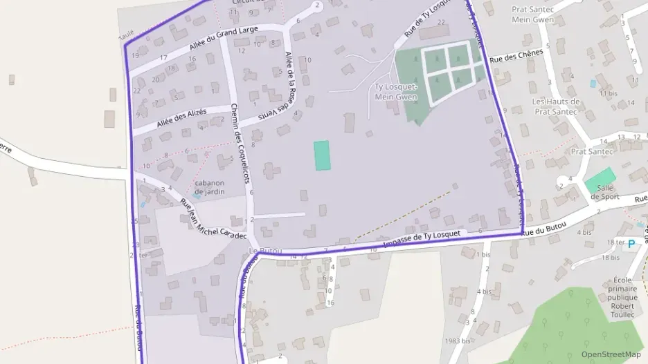 Maison 83 m² cinq pièces à vendre à Locquénolé Maison 83 m² cinq pièces à vendre à Locquénolé