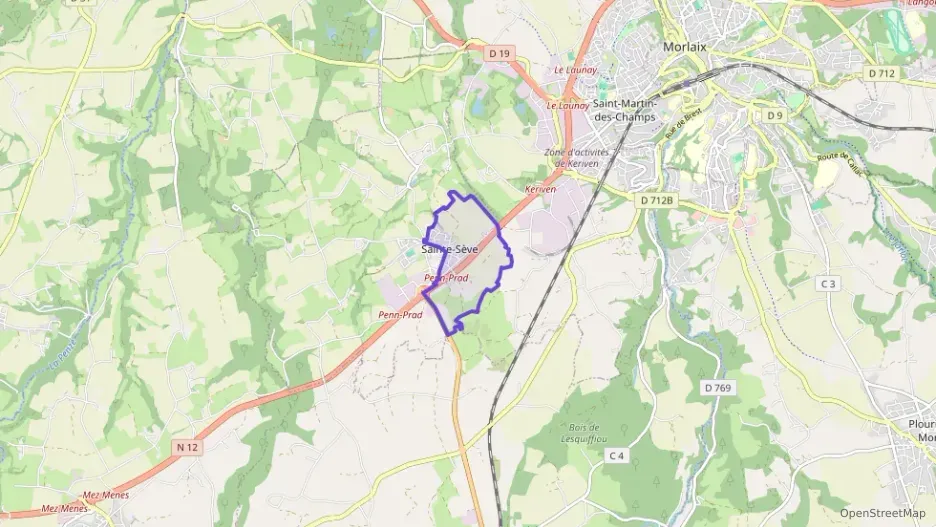 Maison 80 m² trois pièces à vendre à Sainte-Sève