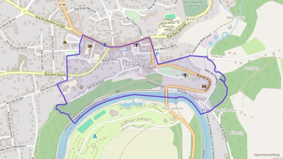 Maison 55 m² trois pièces à vendre à Châteauneuf-du-Faou