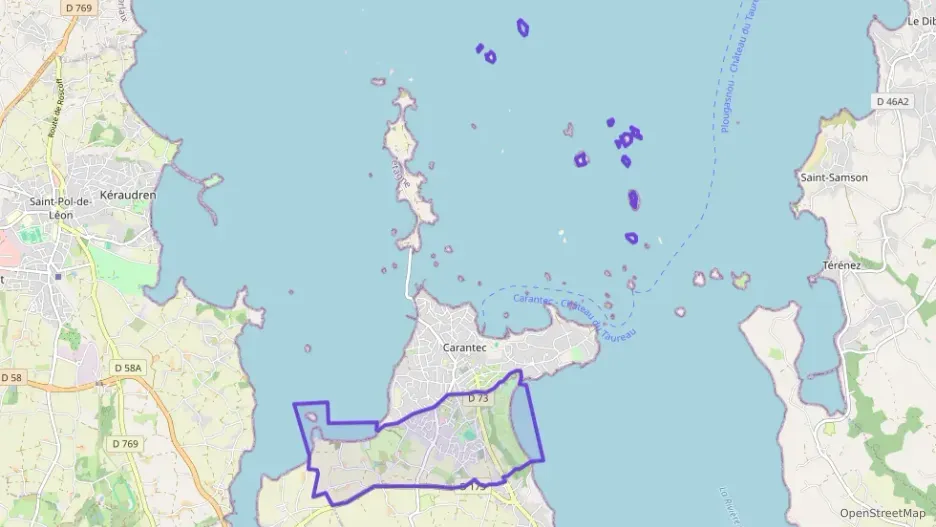 Maison 107 m² six pièces à vendre à Carantec