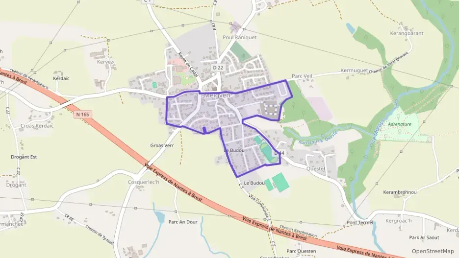 Maison 100 m² trois pièces à vendre à Melgven