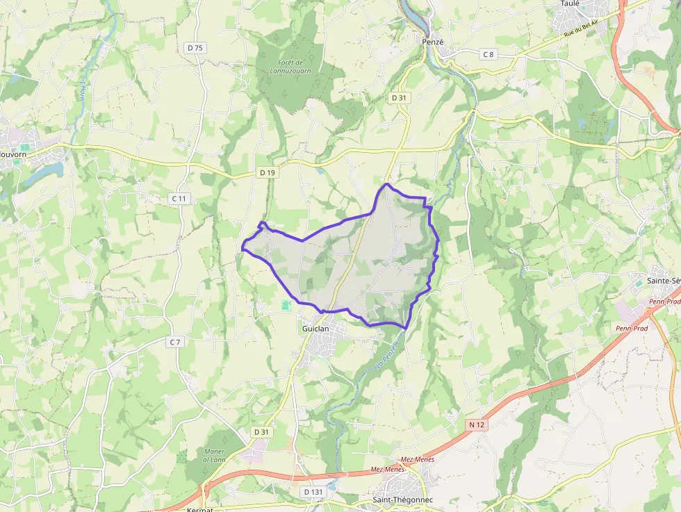 Maison 88 m² trois pièces à vendre à Guiclan