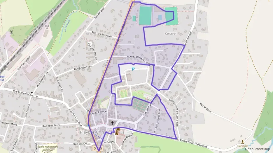 Maison 117 m² six pièces à vendre à Pleyber-Christ