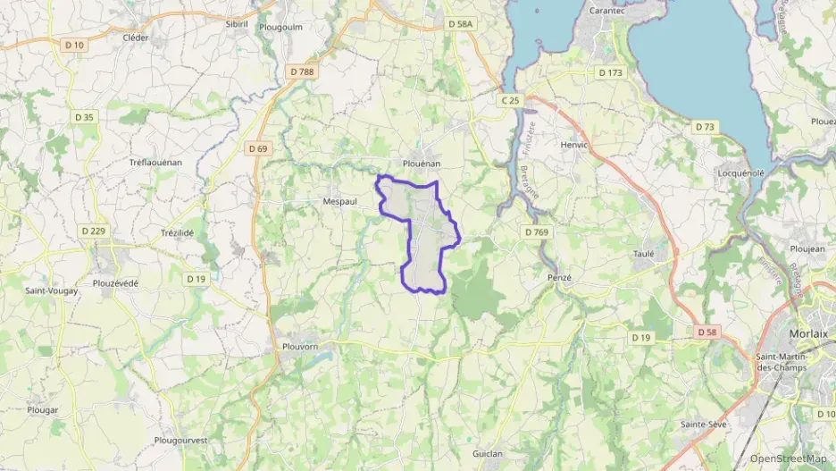 Maison 82 m² trois pièces à vendre à Plouénan