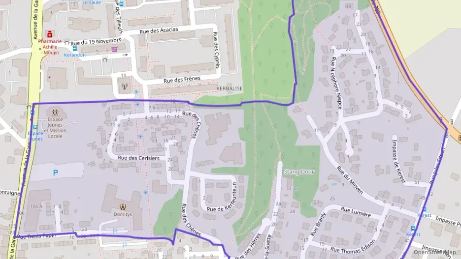 Maison 104 m² quatre pièces à vendre à Concarneau Maison 104 m² quatre pièces à vendre à Concarneau