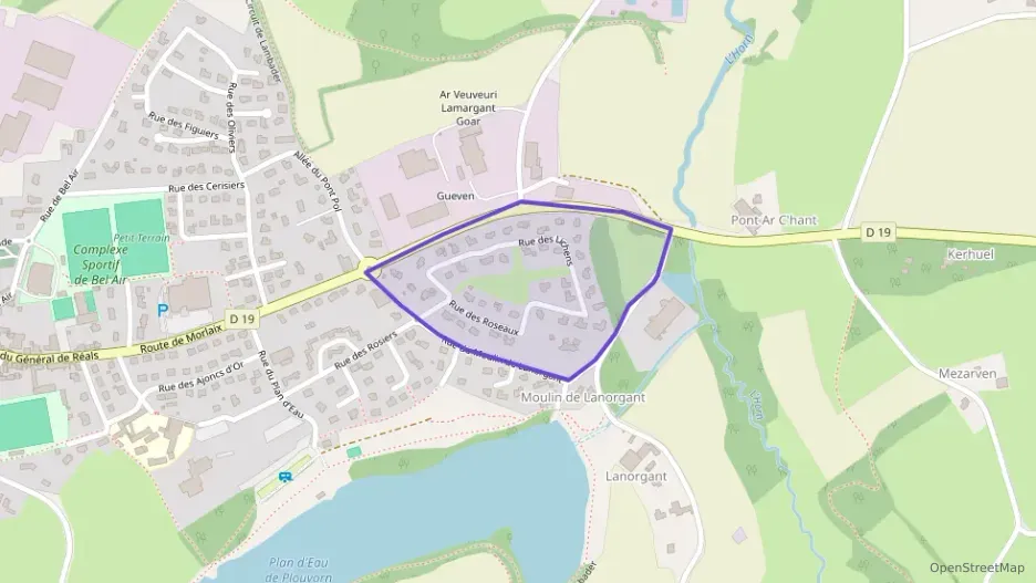 Maison 79 m² quatre pièces à vendre à Plouvorn