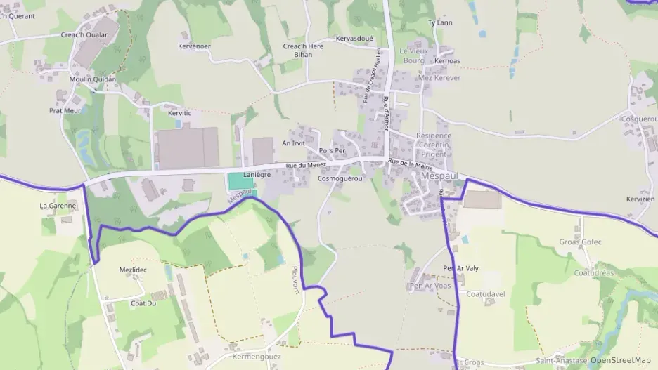 Maison 100 m² cinq pièces à vendre à Mespaul Maison 100 m² cinq pièces à vendre à Mespaul