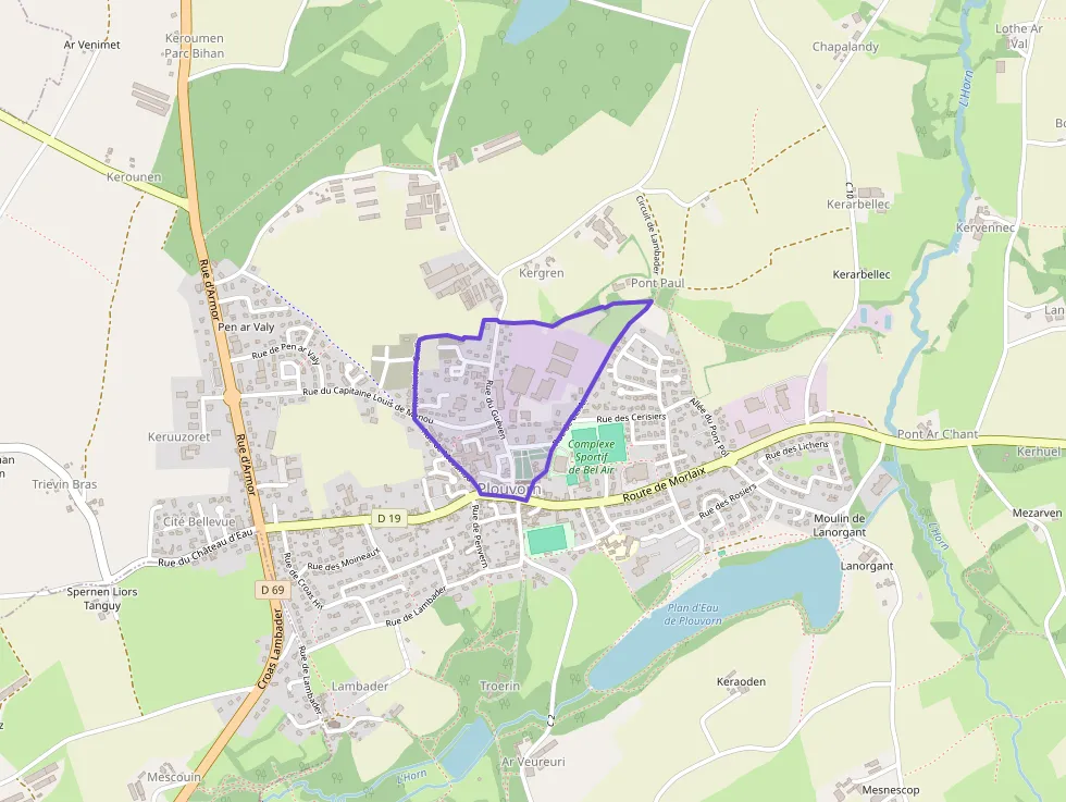 Maison 103 m² trois pièces à vendre à Plouvorn