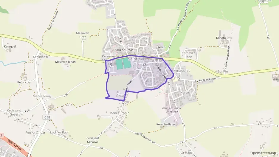 Maison 118 m² six pièces à vendre à Saint-Yvi Maison 118 m² six pièces à vendre à Saint-Yvi