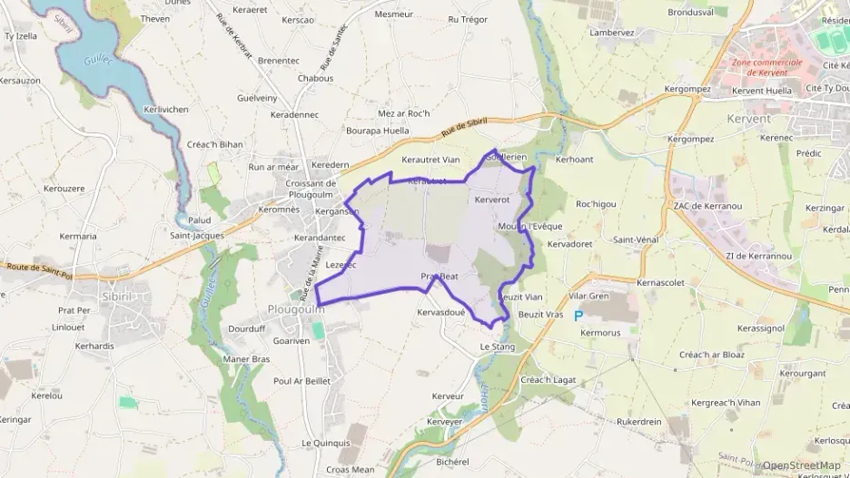 Maison 112 m² trois pièces à vendre à Plougoulm Maison 112 m² trois pièces à vendre à Plougoulm