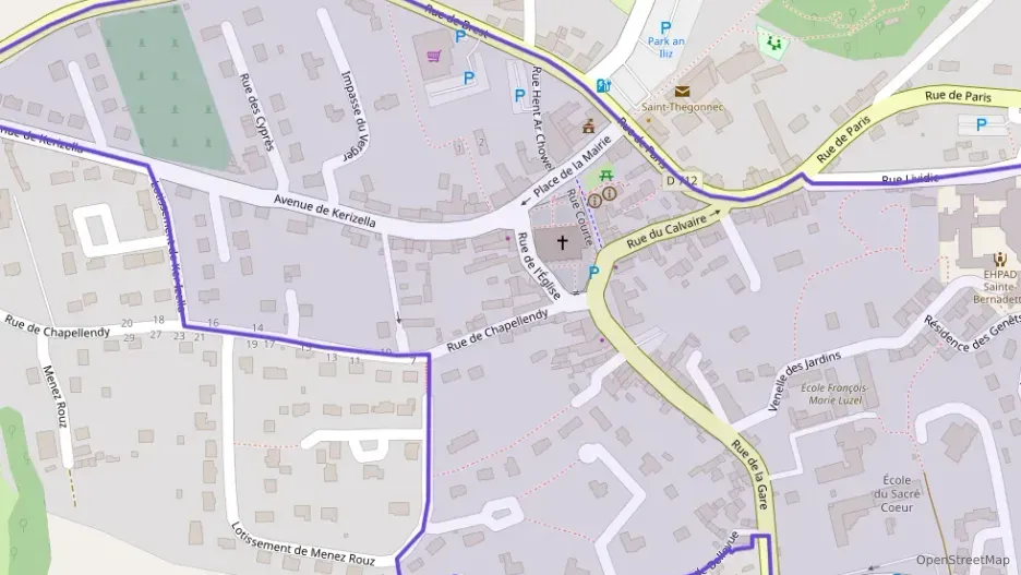 Maison 85 m² quatre pièces à vendre à Saint-Thégonnec Loc-Eguiner Maison 85 m² quatre pièces à vendre à Saint-Thégonnec Loc-Eguiner