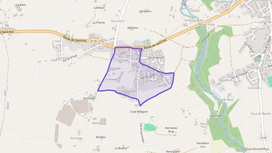 Maison 105 m² six pièces à vendre à Sibiril Maison 105 m² six pièces à vendre à Sibiril