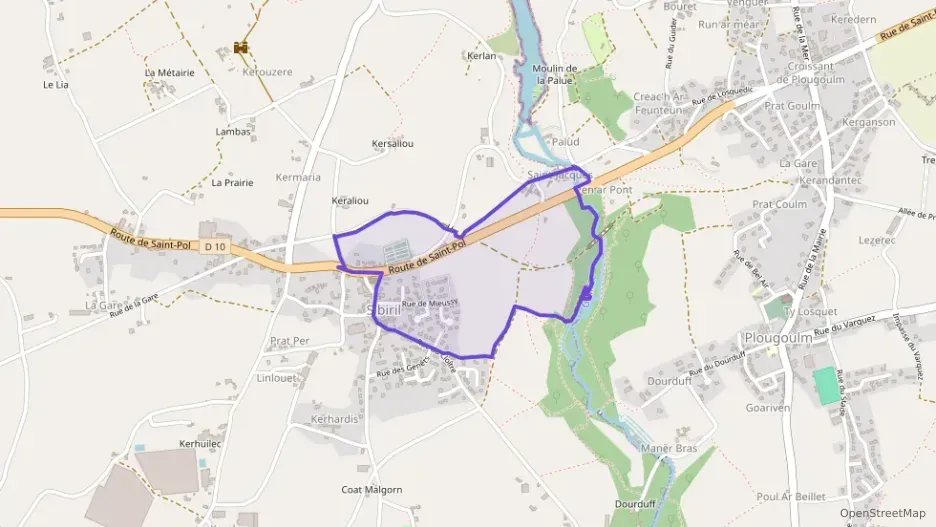 Maison 70 m² quatre pièces à vendre à Sibiril