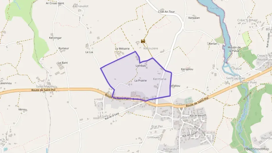 Maison 72 m² cinq pièces à vendre à Sibiril Maison 72 m² cinq pièces à vendre à Sibiril