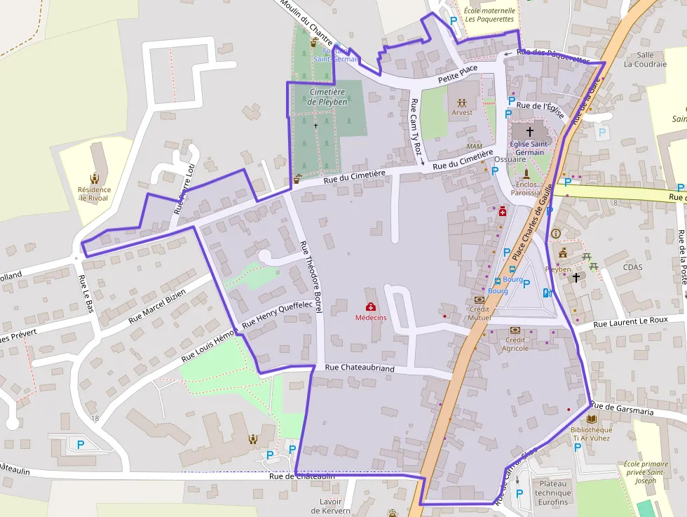 Maison 102 m² quatre pièces à vendre à Pleyben