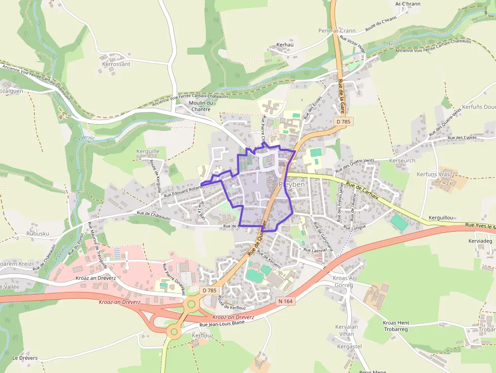 Maison 102 m² quatre pièces à vendre à Pleyben