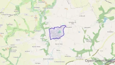 Maison 98 m² cinq pièces à vendre à Landudal Maison 98 m² cinq pièces à vendre à Landudal