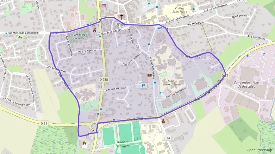 Maison 85 m² quatre pièces à vendre à Briec Maison 85 m² quatre pièces à vendre à Briec