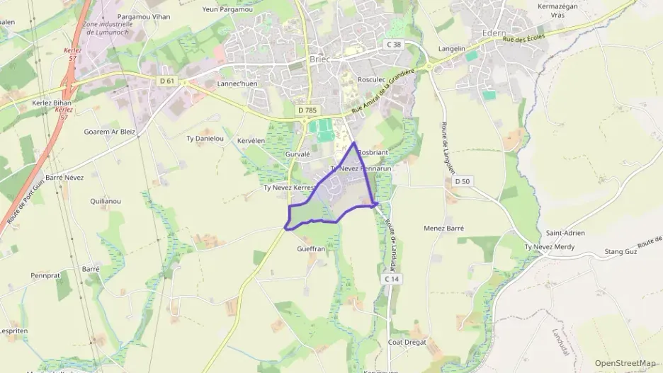 Maison 102 m² six pièces à vendre à Briec Maison 102 m² six pièces à vendre à Briec