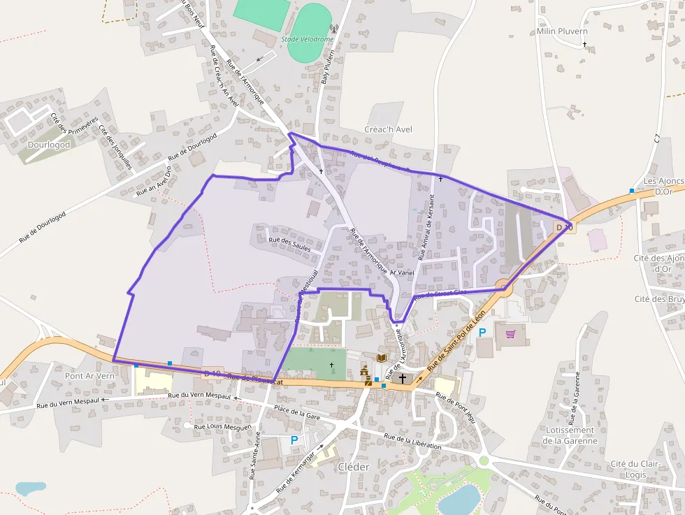 Maison 107 m² quatre pièces à vendre à Cléder