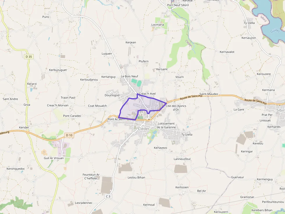 Maison 107 m² quatre pièces à vendre à Cléder