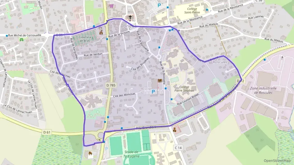 Maison 99 m² cinq pièces à vendre à Briec Maison 99 m² cinq pièces à vendre à Briec