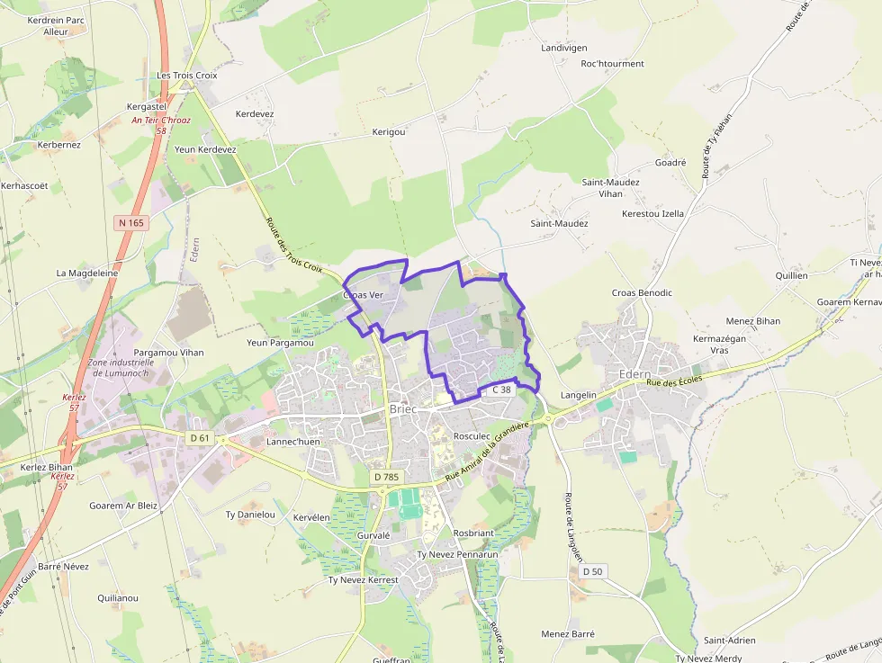 Maison 101 m² quatre pièces à vendre à Briec