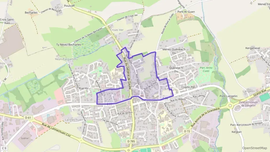 Maison 105 m² cinq pièces à vendre à Briec Maison 105 m² cinq pièces à vendre à Briec