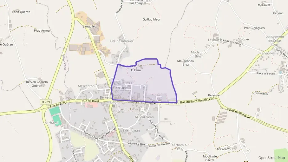 Maison 80 m² cinq pièces à vendre à Plouzévédé Maison 80 m² cinq pièces à vendre à Plouzévédé